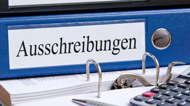 Foto Ausschreibung