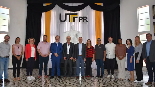 H-BRS Delegation an UTFPR in Brasilien